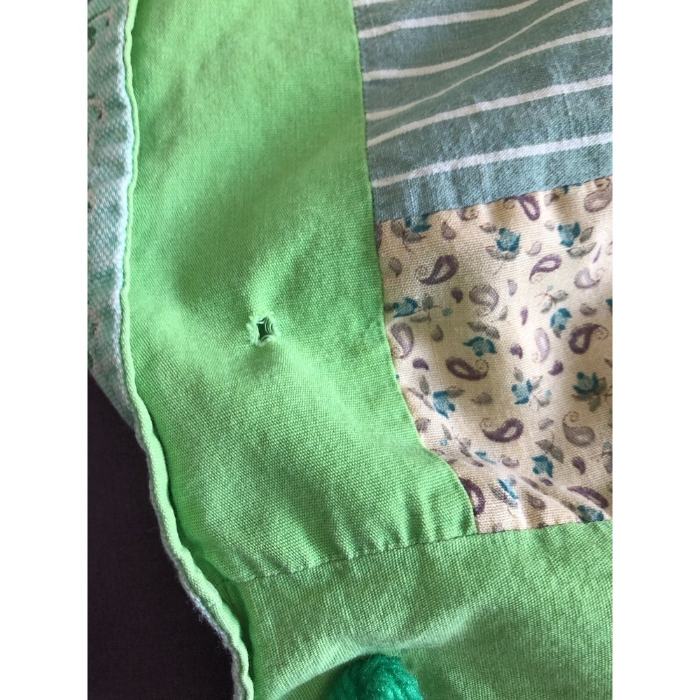 Quilt Green Vintage 58 X 45